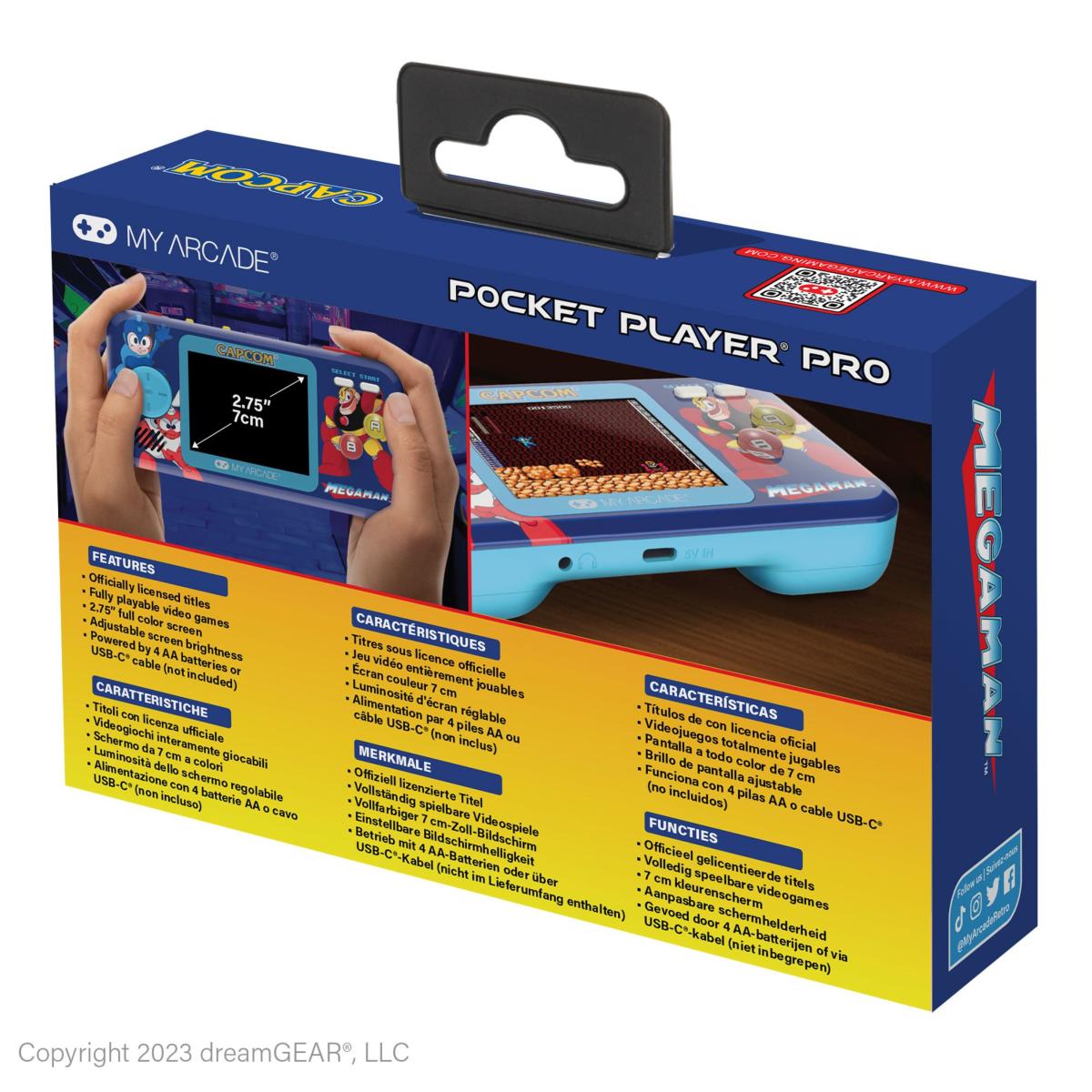 My Arcade - Pocket Player PRO Megaman - Console portable - My Arcade - Shop Just for Games