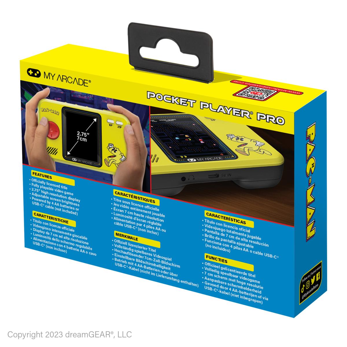 My Arcade - Pocket Player PRO Pac - Man - Console portable - My Arcade - Shop Just for Games