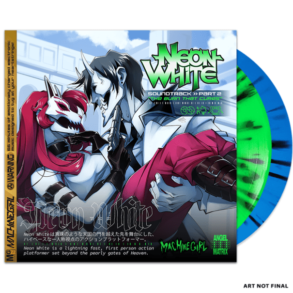 Neon White Soundtrack Part 2 "The Burn That Cure" Vinyle - 2LP - Vinyles - iam8bit - Shop Just for Games
