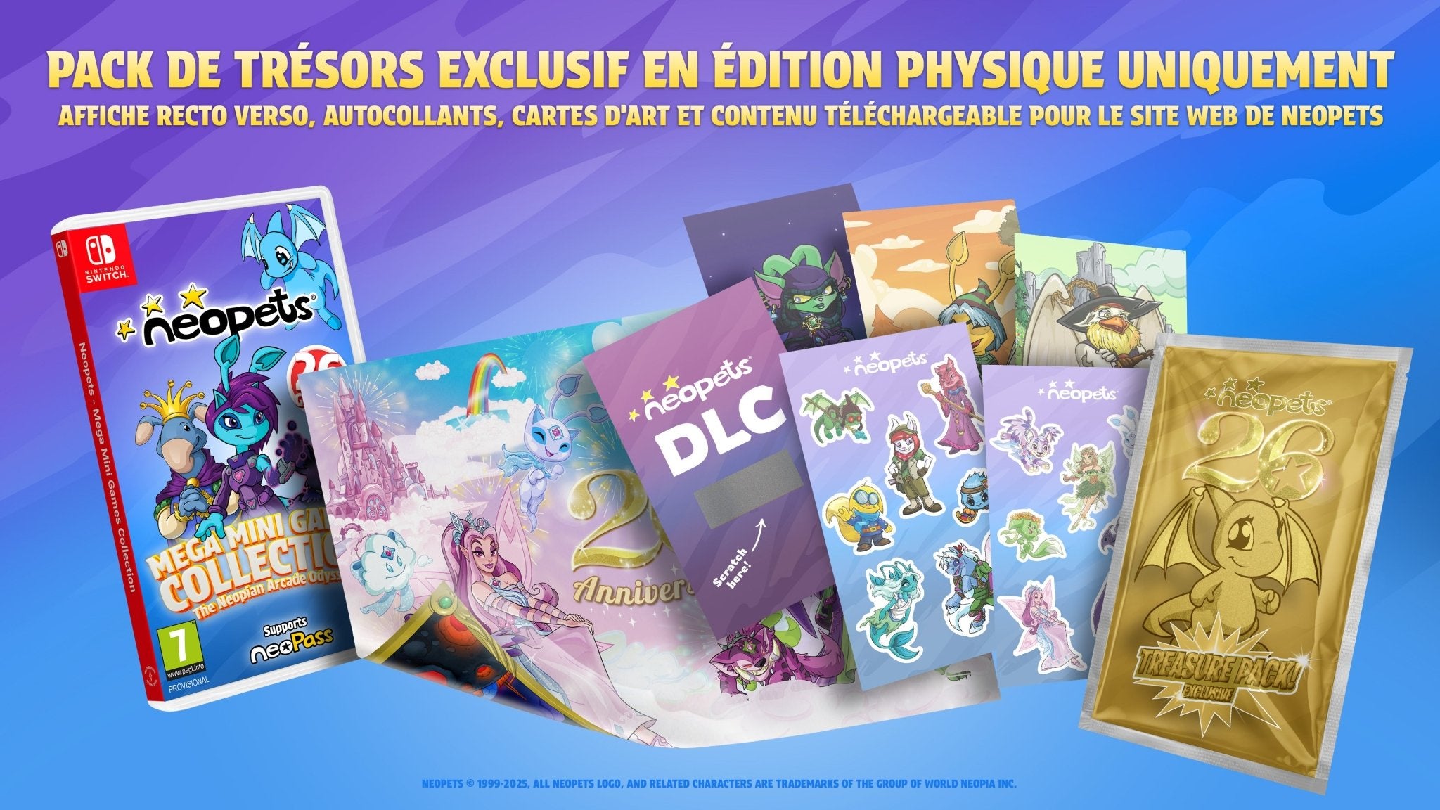 Neopets Mega Mini Games Collection Day 1 Edition Nintendo Switch - Jeux Vidéo Physique - UIE - Shop Just for Games