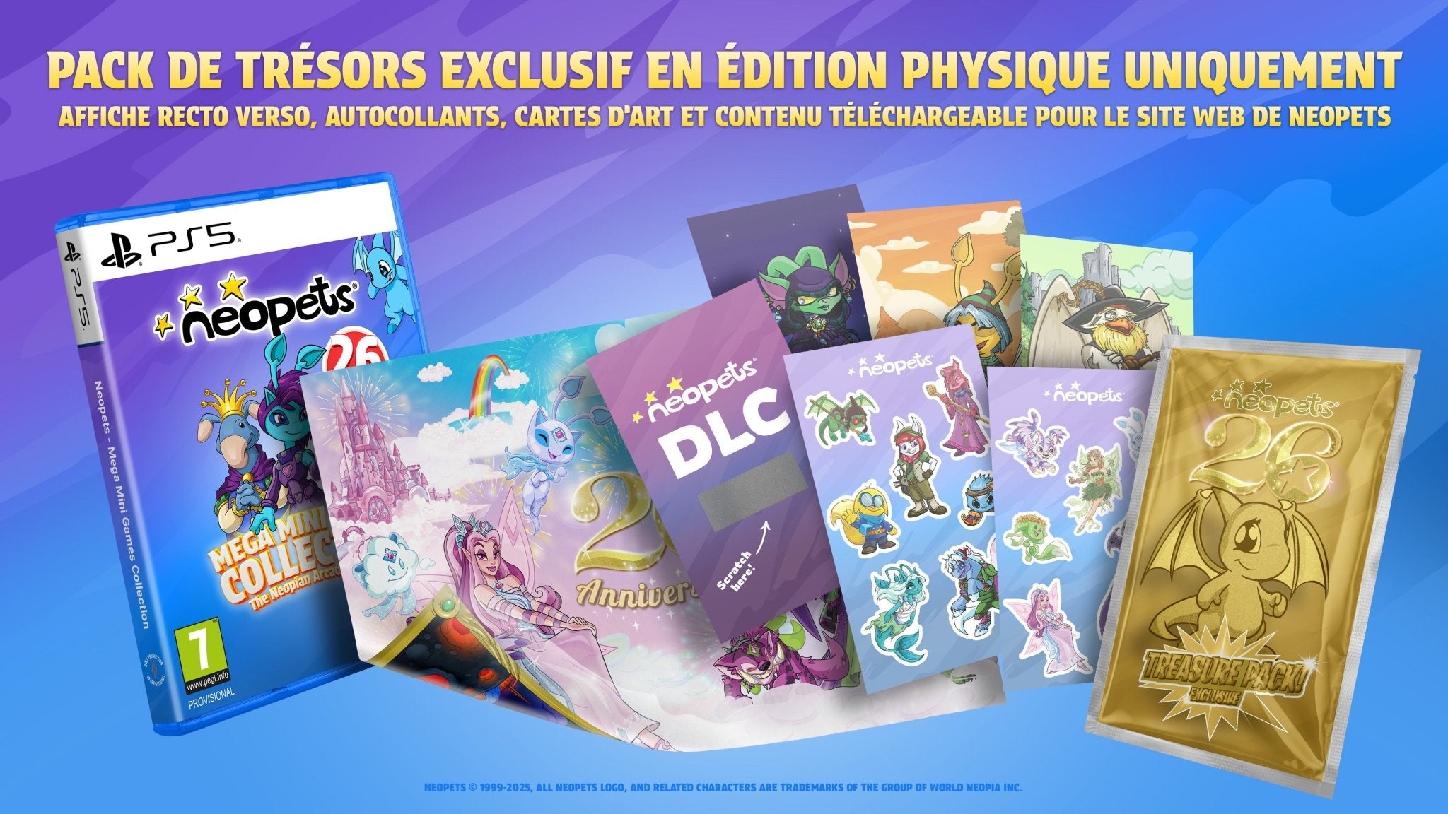 Neopets Mega Mini Games Collection Day 1 Edition PS5 - Jeux Vidéo Physique - UIE - Shop Just for Games