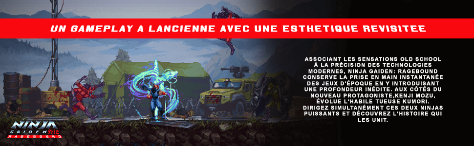 NINJA GAIDEN Ragebound Special Edition SWITCH - Jeux Vidéo Physique - SILVER LINING - Shop Just for Games