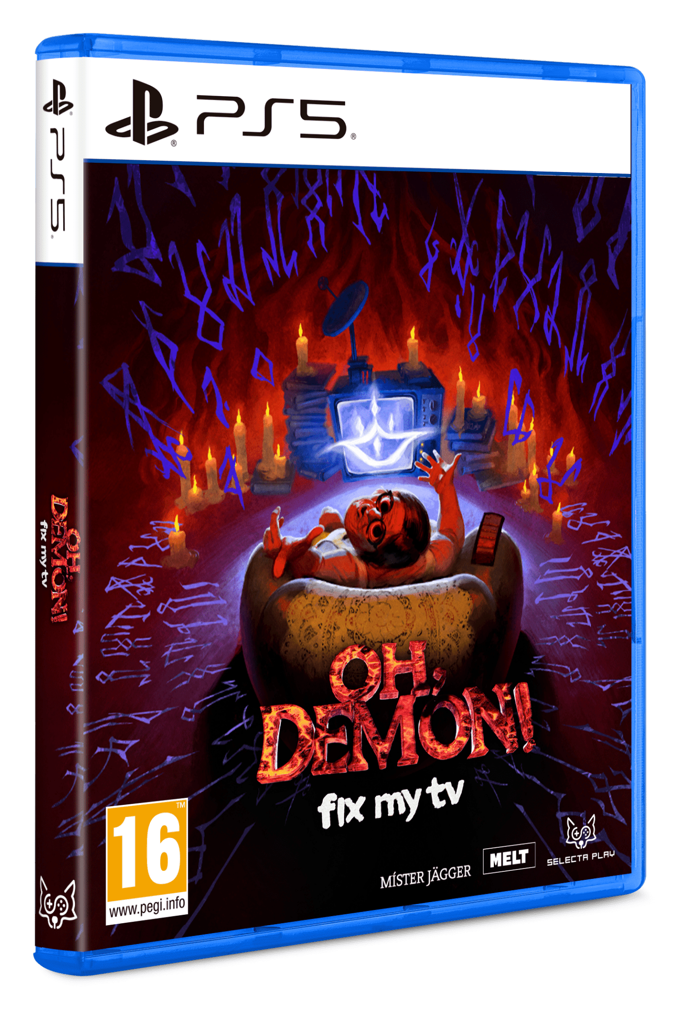 Oh' Demon! Fix My TV PS5 - Jeux Vidéo Physique - SELECTA PLAY - Shop Just for Games