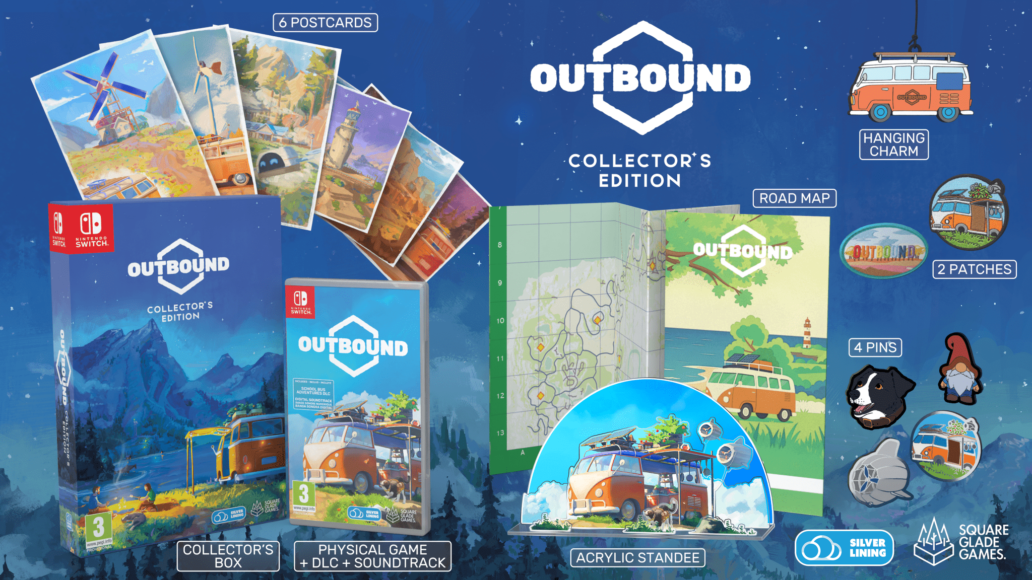 Outbound Collector's Edition Nintendo Switch - Jeux Vidéo Physique - SILVER LINING - Shop Just for Games