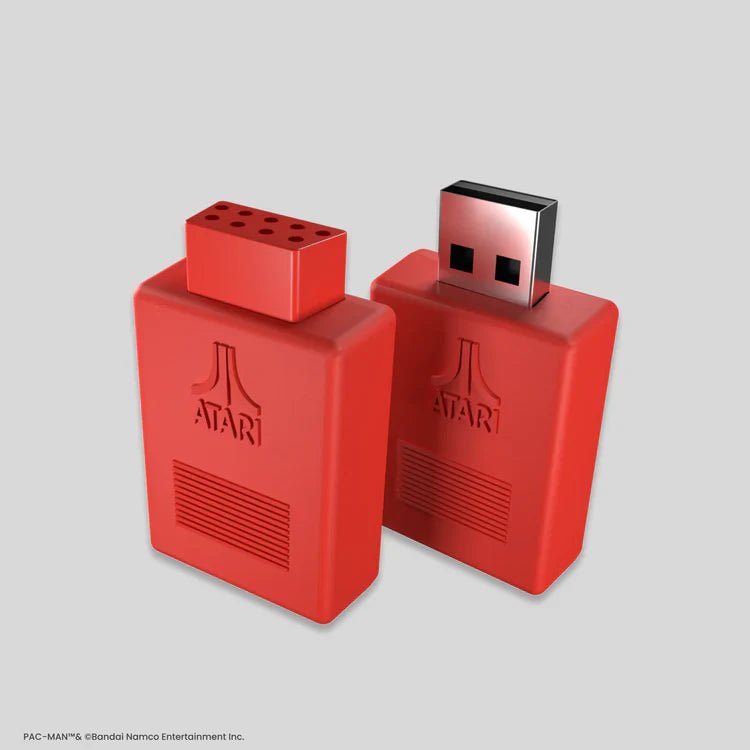 Pac - Man CX - 40+ Joystick sans fil - Rouge Blinky - Manettes - Atari - Shop Just for Games