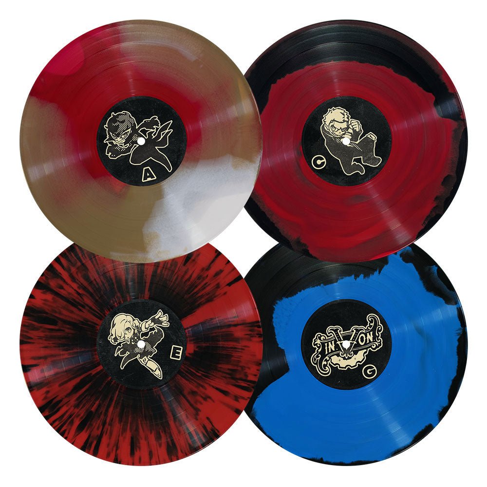 Persona 5 Tactica Vinyle 4LP - Vinyles - iam8bit - Shop Just for Games