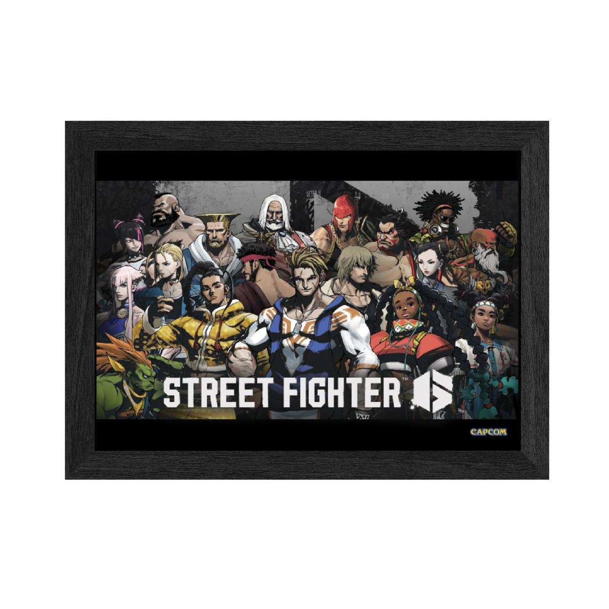 Pixel Frames Plax - Street Fighter 6 - A New Era - Lenticular Frame - Pixel Frames - Level Up Labs - Shop Just for Games