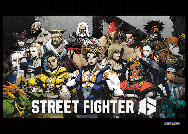Pixel Frames Plax - Street Fighter 6 - A New Era - Lenticular Frame - Pixel Frames - Level Up Labs - Shop Just for Games