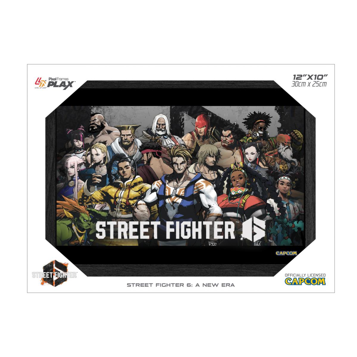 Pixel Frames Plax - Street Fighter 6 - A New Era - Lenticular Frame - Pixel Frames - Level Up Labs - Shop Just for Games