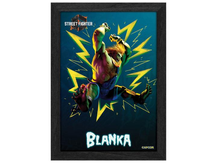 Pixel Frames Plax - Street Fighter 6 - Blanka - Pixel Frames - Level Up Labs - Shop Just for Games