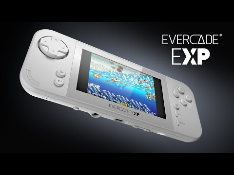 Blaze Evercade EXP - Console Portable + Capcom Collection 18 jeux intégrés & Cartouche Irem Arcade N°07 Incluse