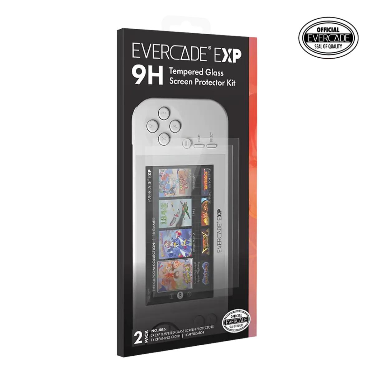 Protection en verre trempé pour Evercade X2 - Housses et Protections - Evercade - Shop Just for Games