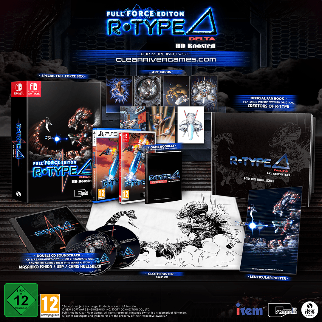 R - Type Delta HD Boosted Full Force Edition PS5 - Jeux Vidéo Physique - Clear River Games - Shop Just for Games
