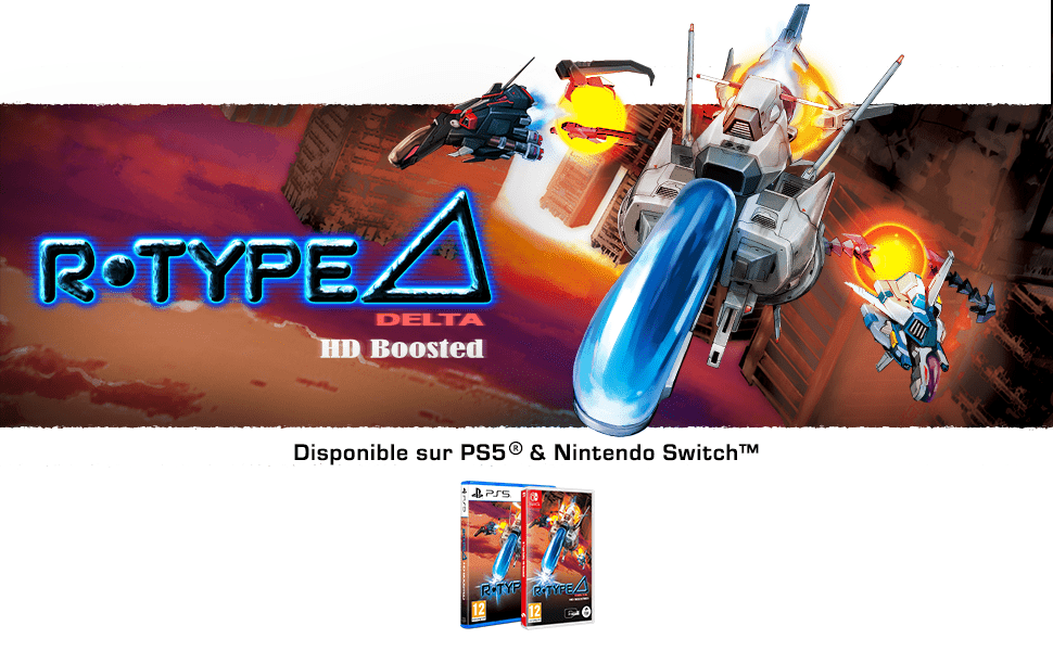 R - Type Delta HD Boosted Playstation 5 - Jeux Vidéo Physique - Clear River Games - Shop Just for Games