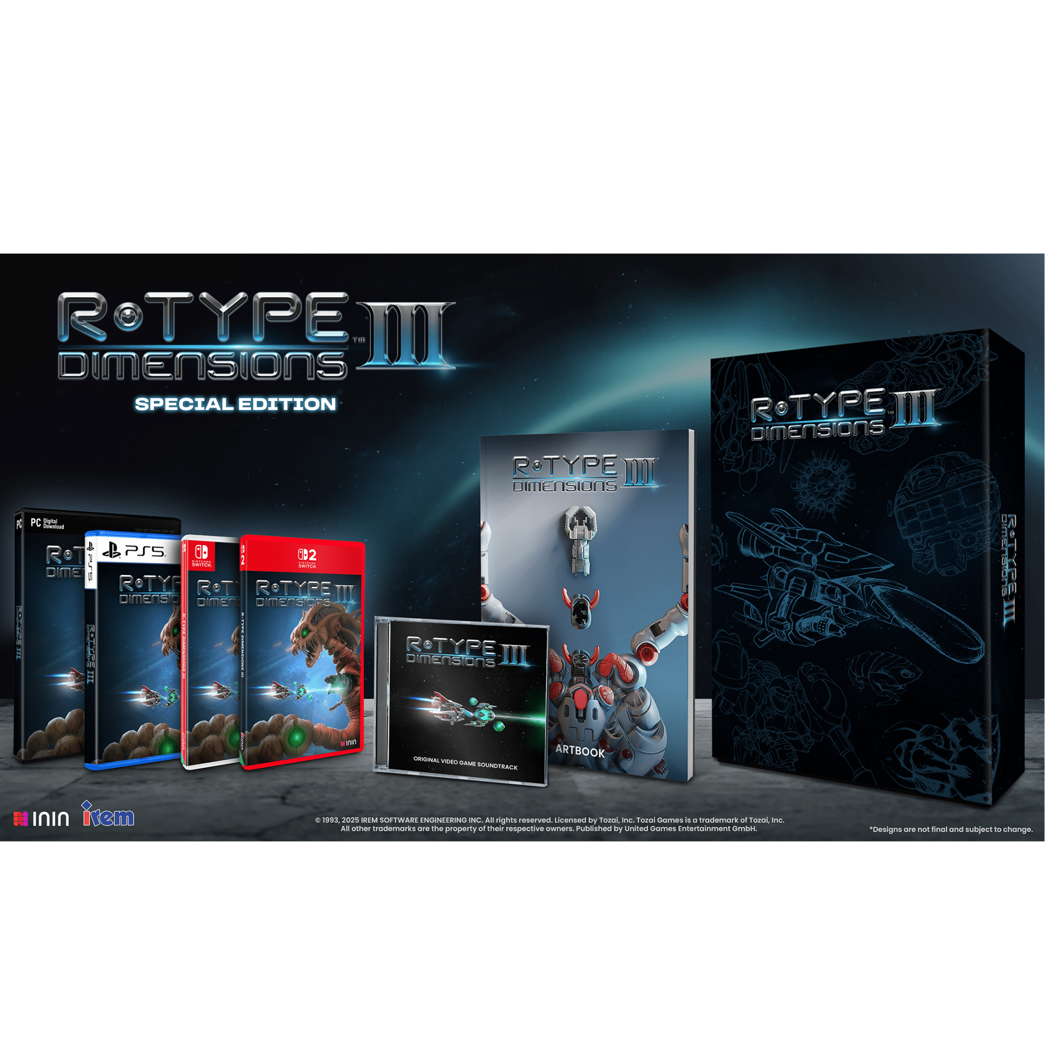 R - Type Dimensions III Special Edition PC (Steam Code) - Jeux Vidéo Physique - ININ Games - Shop Just for Games