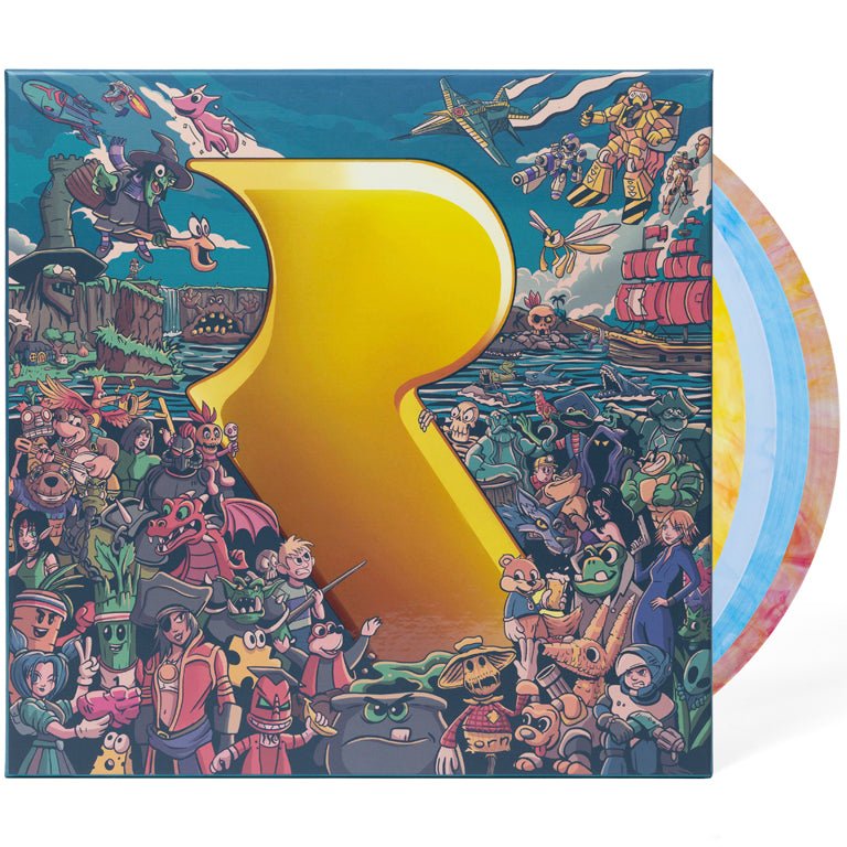 Rare 40th Anniversary Box Set 4LP - Vinyles - iam8bit - Shop Just for Games