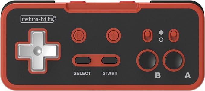 Retro - Bit Origin8 2.4G Manette sans fil Nintendo Switch & NES Red & Black Edition - Manettes - retro - bit - Shop Just for Games