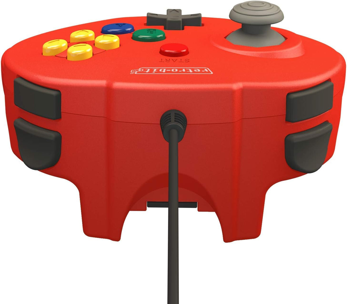 Retrobit - Tribute 64 USB Wired Controller - Red - Manettes - retro-bit - Shop Just for Games