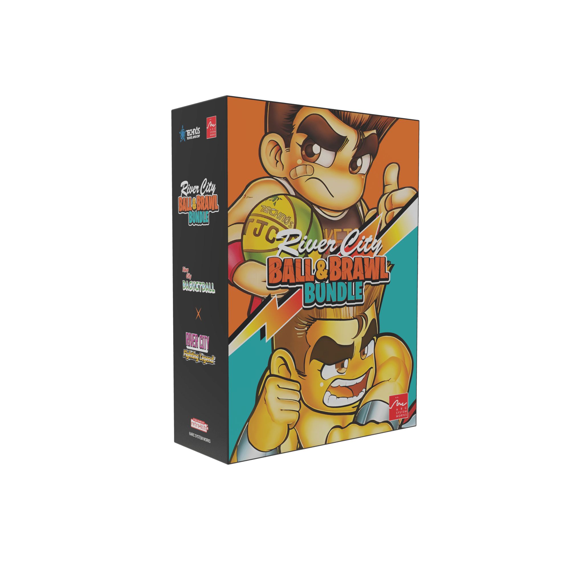 River City Ball & Brawl Bundle NES - Jeux Vidéo Cartouche - retro - bit - Shop Just for Games