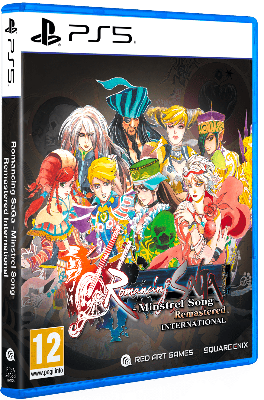 Romancing SaGa Minstrel Song Remastered International PS5 - Jeux Vidéo Physique - Red Art Games - Shop Just for Games