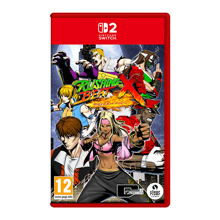 Rushing Beat X: Return of the Brawl Brothers Steelbook Edition SWITCH 2 - Jeux Vidéo Physique - Clear River Games - Shop Just for Games