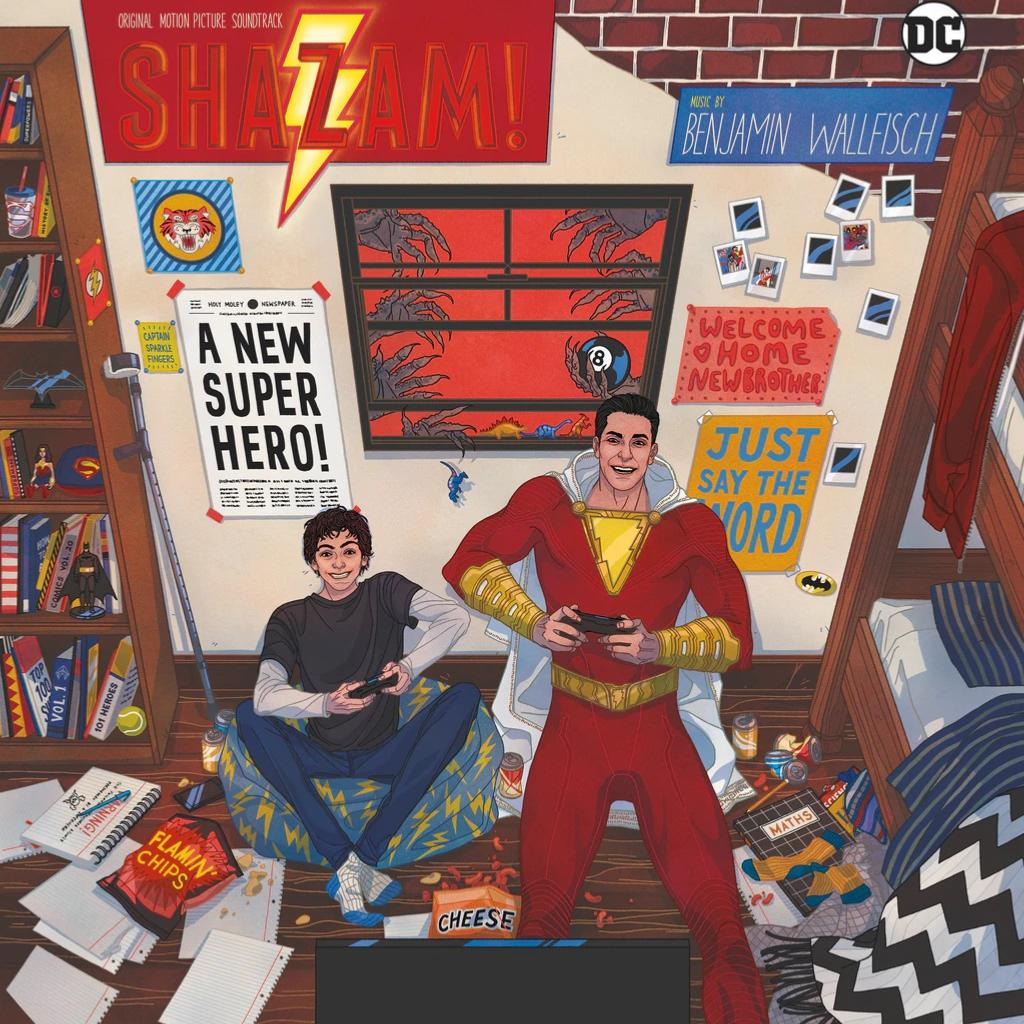 Shazam! Original Motion Picture Soundtrack Vinyle - 2LP - Vinyles - MONDO - Shop Just for Games