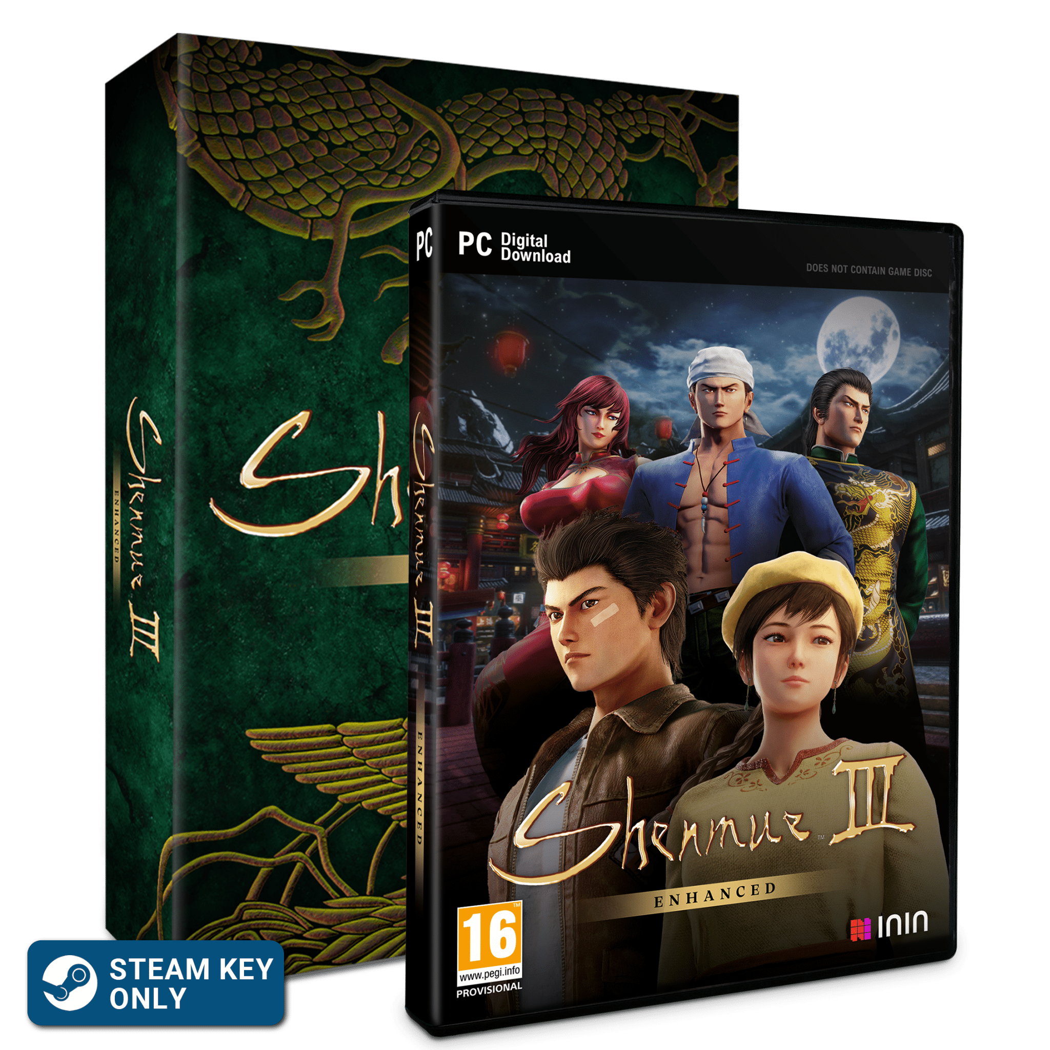 Shenmue III Enhanced - Special Edition PC (Steam Code) - Jeux Vidéo Physique - ININ Games - Shop Just for Games