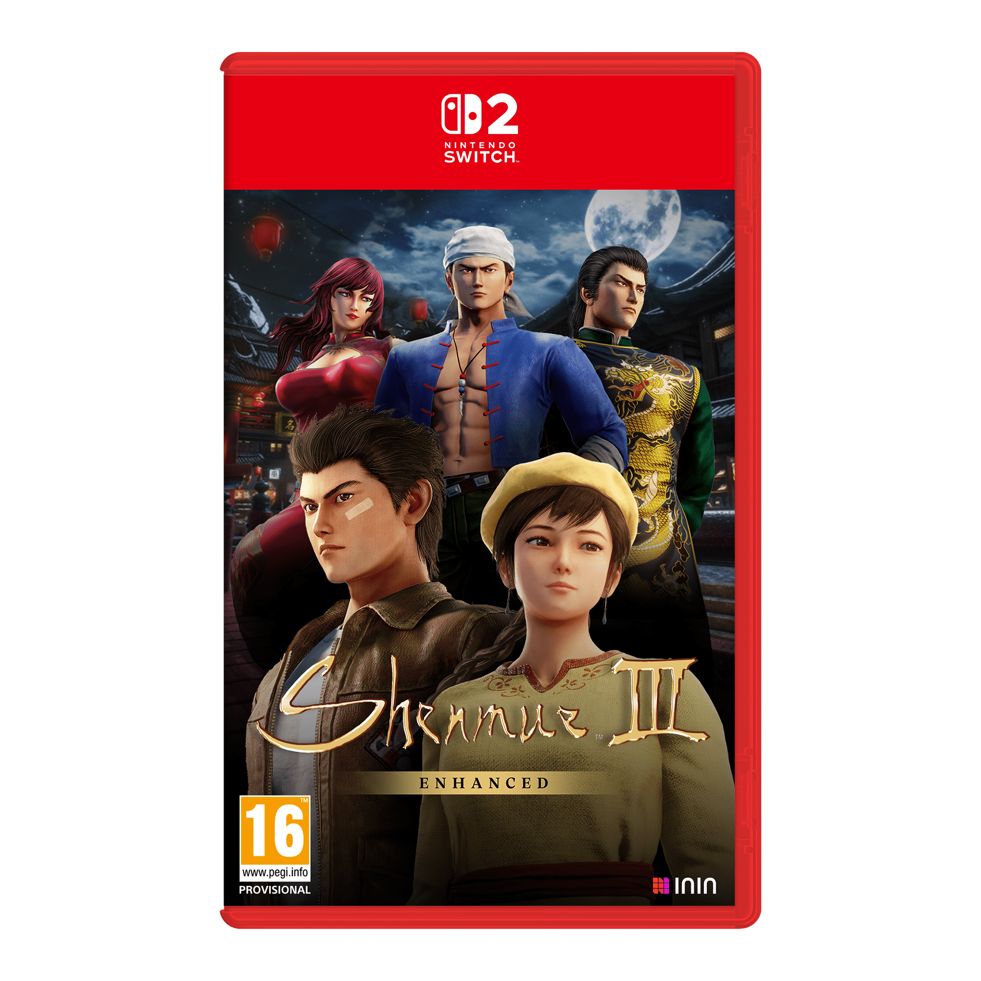 Shenmue III Enhanced Switch 2 - Jeux Vidéo Physique - ININ Games - Shop Just for Games