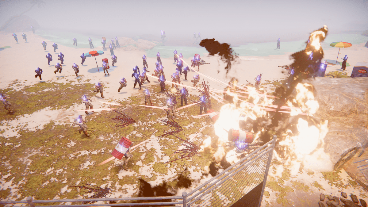 Slaycation Paradise Nintendo SWITCH - Jeux Vidéo Physique - MERGE - Shop Just for Games