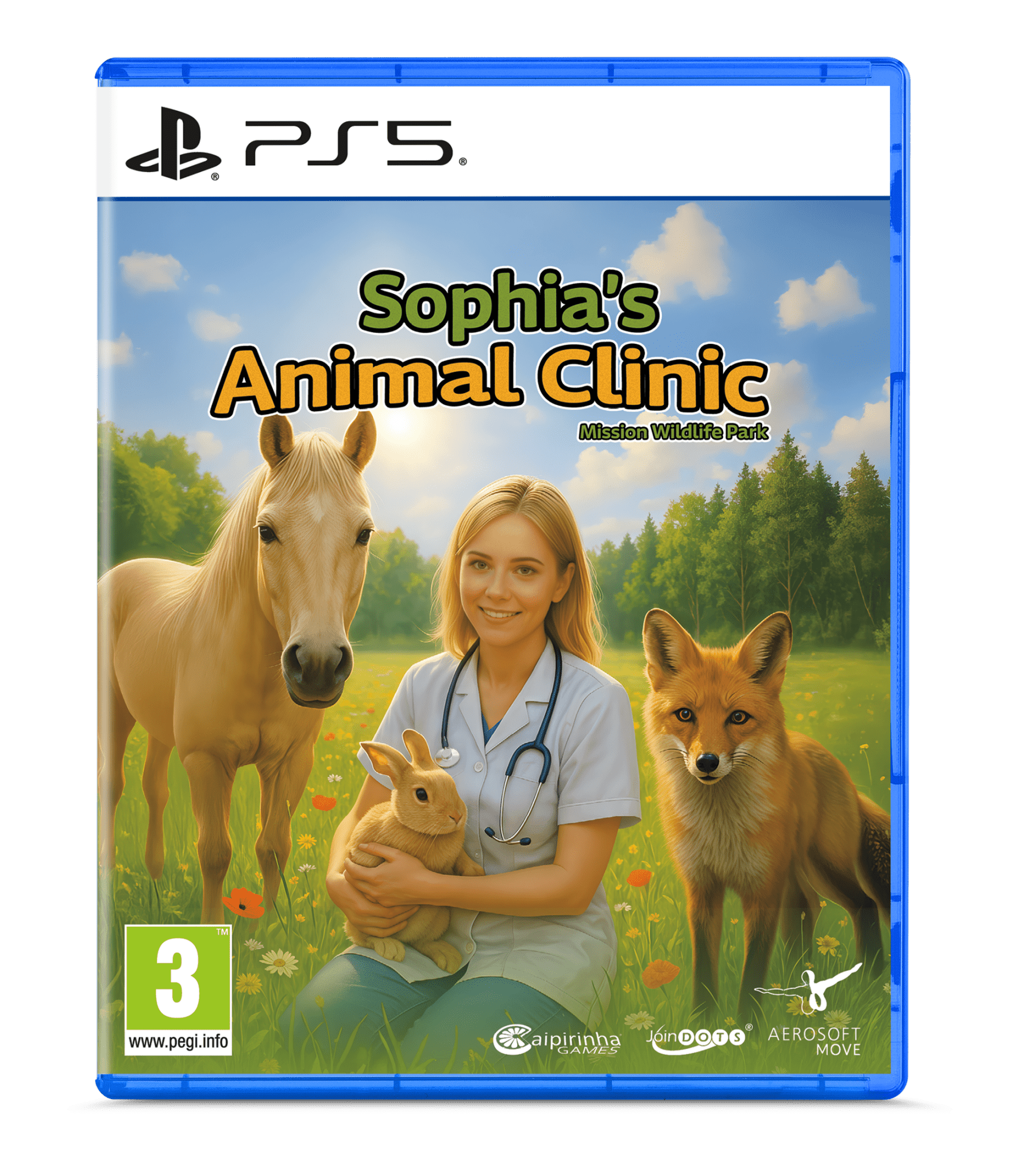 Sofia's Animal Clinic Mission Wildlife Park PS5 - Jeux Vidéo Physique - SILVER LINING - Shop Just for Games