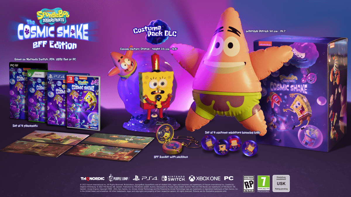 Sponge Bob Squarepants The Cosmic Shake BFF Edition XBOX ONE - Jeux Vidéo Physique - THQ NORDIC GAMES - Shop Just for Games