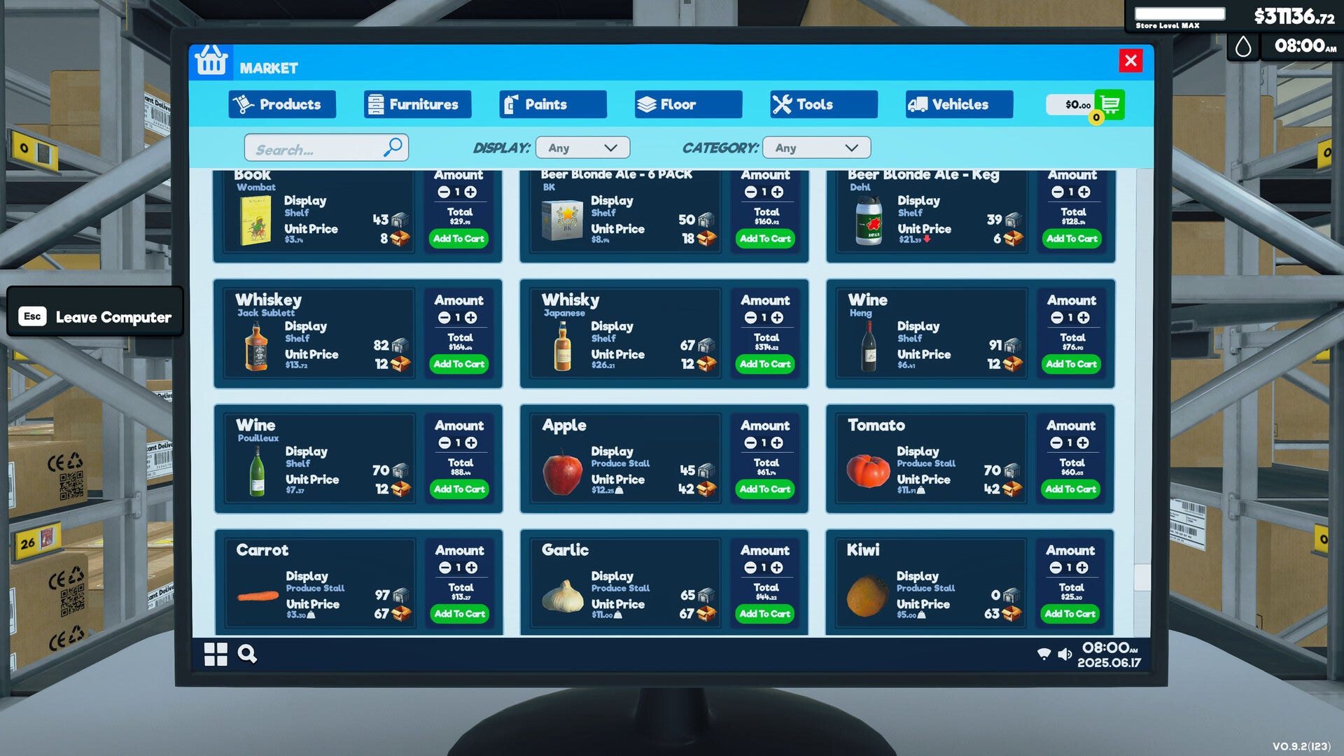 Supermarket Simulator Switch 2