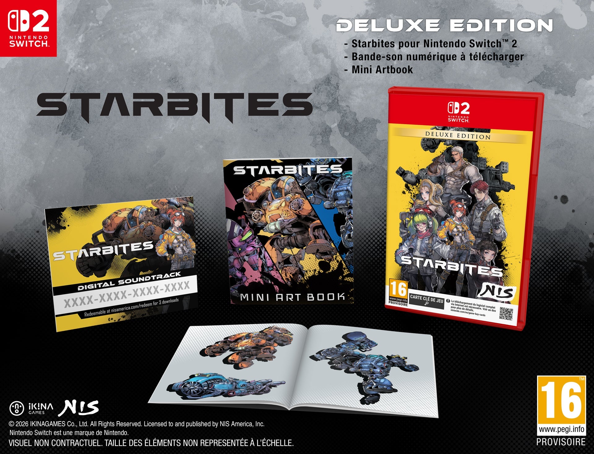 Starbites Deluxe Edition Nintendo Switch 2 - Jeux Vidéo Physique - NIS America - Shop Just for Games