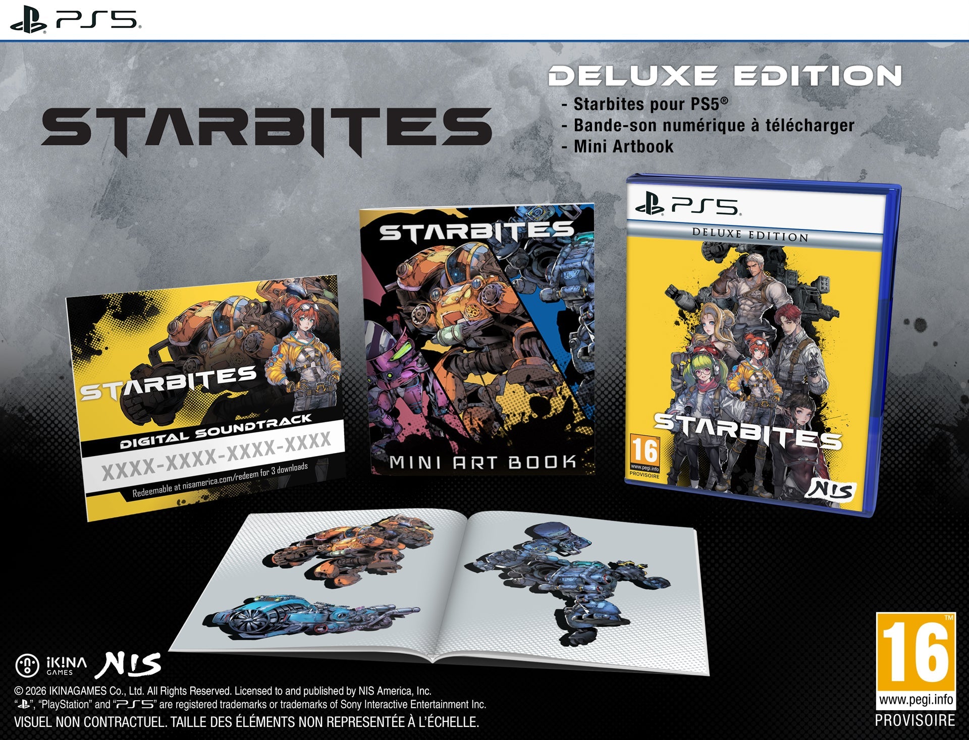 Starbites Deluxe Edition PS5 - Jeux Vidéo Physique - NIS America - Shop Just for Games