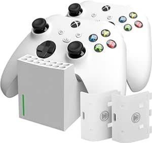 Station de charge XBOX Série X White Edition - Snakebyte - Câbles et Chargeurs - Snakebyte - Shop Just for Games