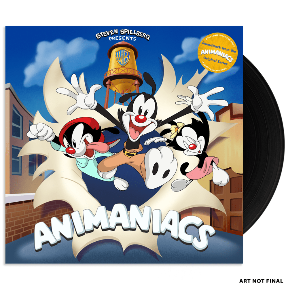 Steven Spielberg Presents Animaniacs OST Vinyle - 1LP - Vinyles - iam8bit - Shop Just for Games