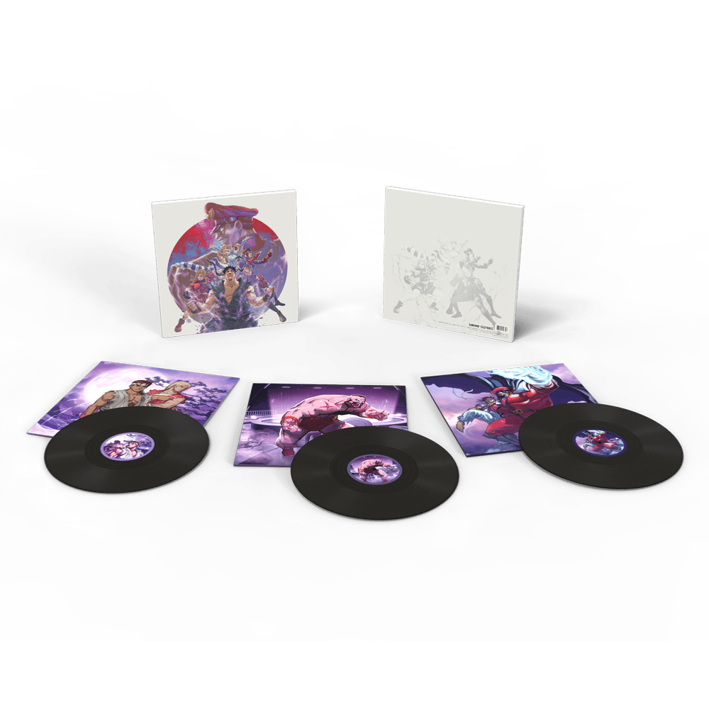 Street Fighter Alpha 3 OST Vinyle - 3LP - Vinyles - Laced Records - Shop Just for Games