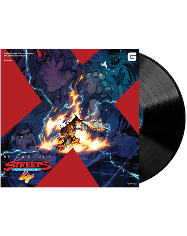 Streets of Rage 4: Mr X Nightmare OST Vinyle - 1LP - Vinyles - Brave Wave - Shop Just for Games