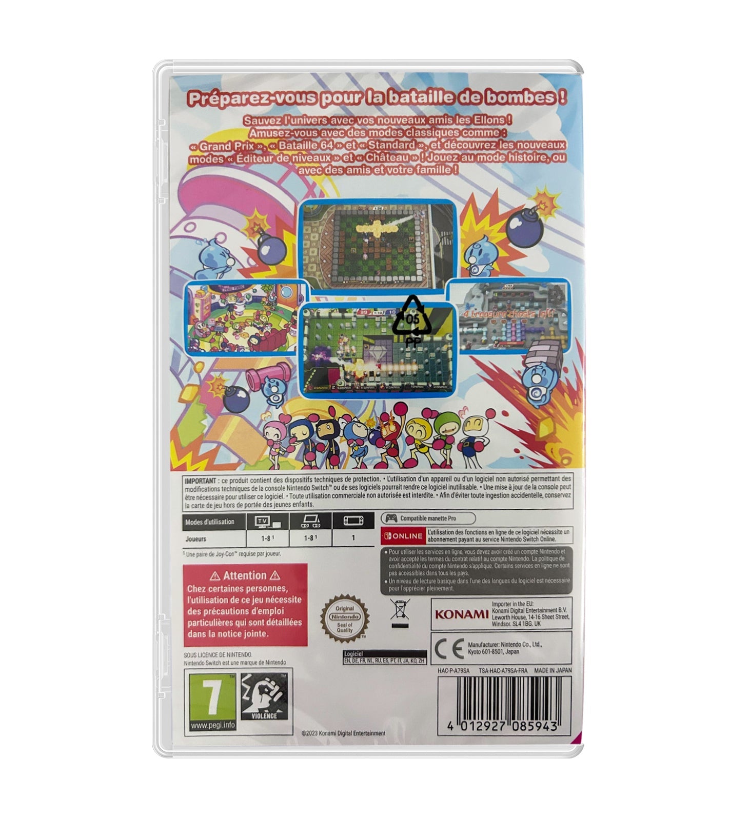 Super Bomberman R 2 Nintendo SWITCH - Jeux Vidéo Physique - Konami - Shop Just for Games