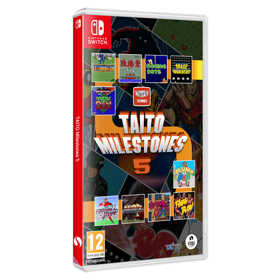 Taito Milestones 5 Nintendo SWITCH - Jeux Vidéo Physique - Clear River Games - Shop Just for Games