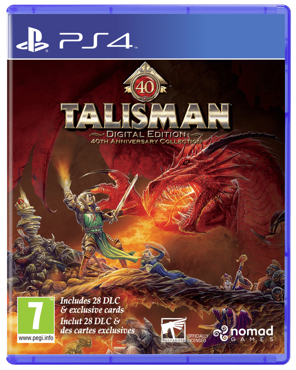 Talisman - The 40th Anniversary Edition PS4 - Jeux Vidéo Physique - Nomad Games - Shop Just for Games