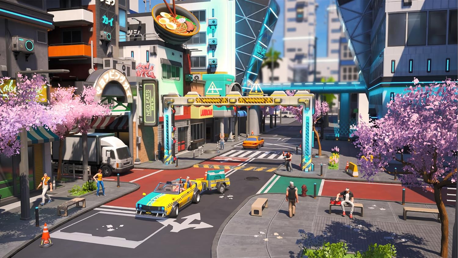 Taxi Chaos 2 SWITCH - Jeux Vidéo Physique - Curveball - Shop Just for Games