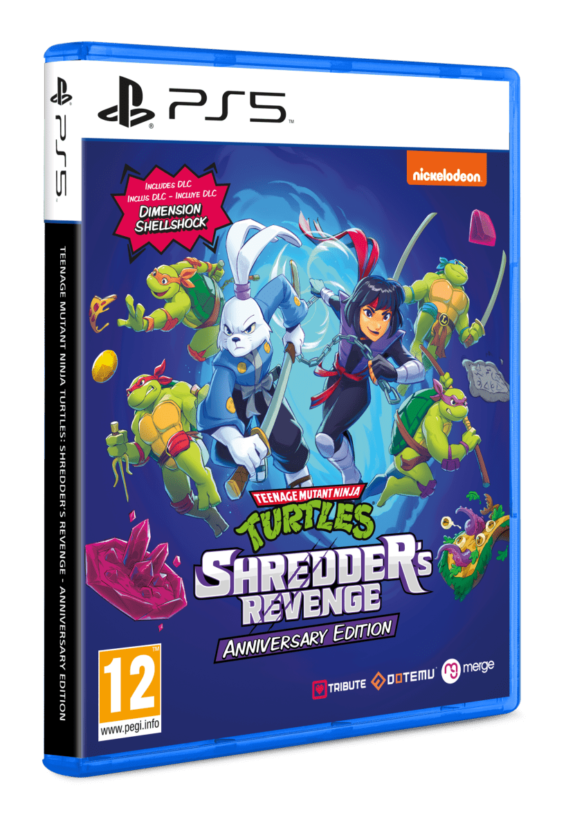 Teenage Mutant Ninja Turtles: Shredders Revenge Anniversary PS5 - Jeux Vidéo Physique - MERGE - Shop Just for Games