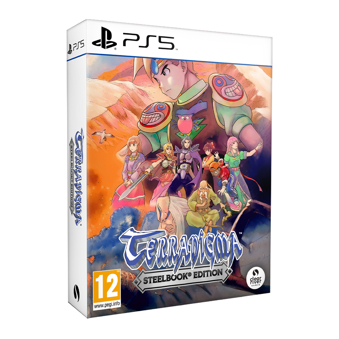 Terranigma Steelbook Edition PS5 - Jeux Vidéo Physique - Clear River Games - Shop Just for Games