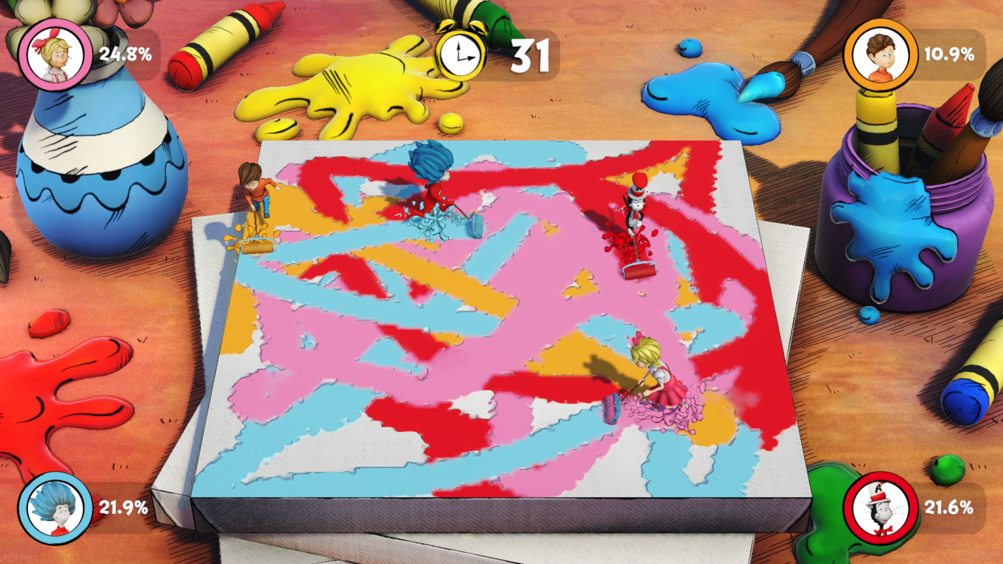 The Cat in the Hat Pagaille Sous La Pluie PS4 - Jeux Vidéo Physique - UIE - Shop Just for Games