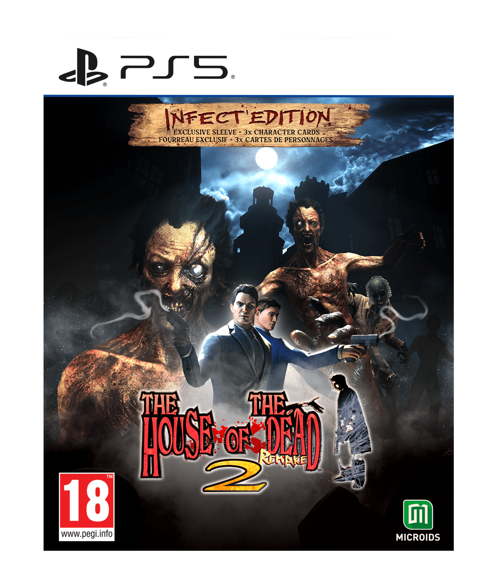 The House of the Dead 2 Remake Infect'Edition PS5 - Jeux Vidéo Physique - MICROIDS - Shop Just for Games