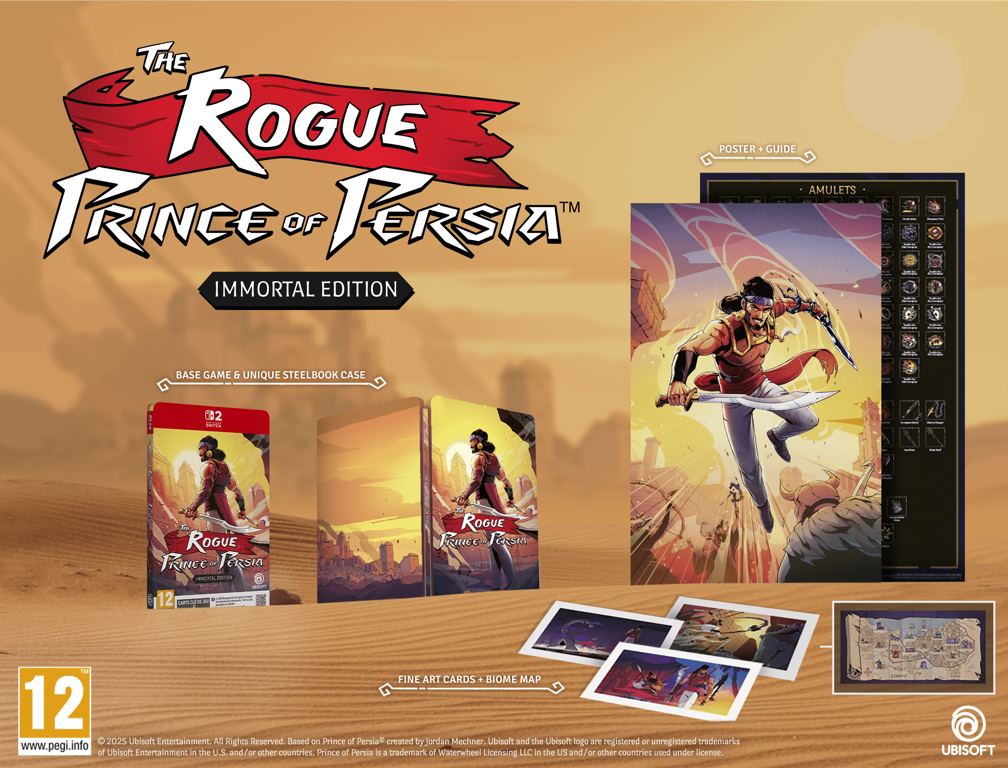 The Rogue Prince of Persia Immortal Edition Switch 2 - Jeux Vidéo Physique - UIE - Shop Just for Games