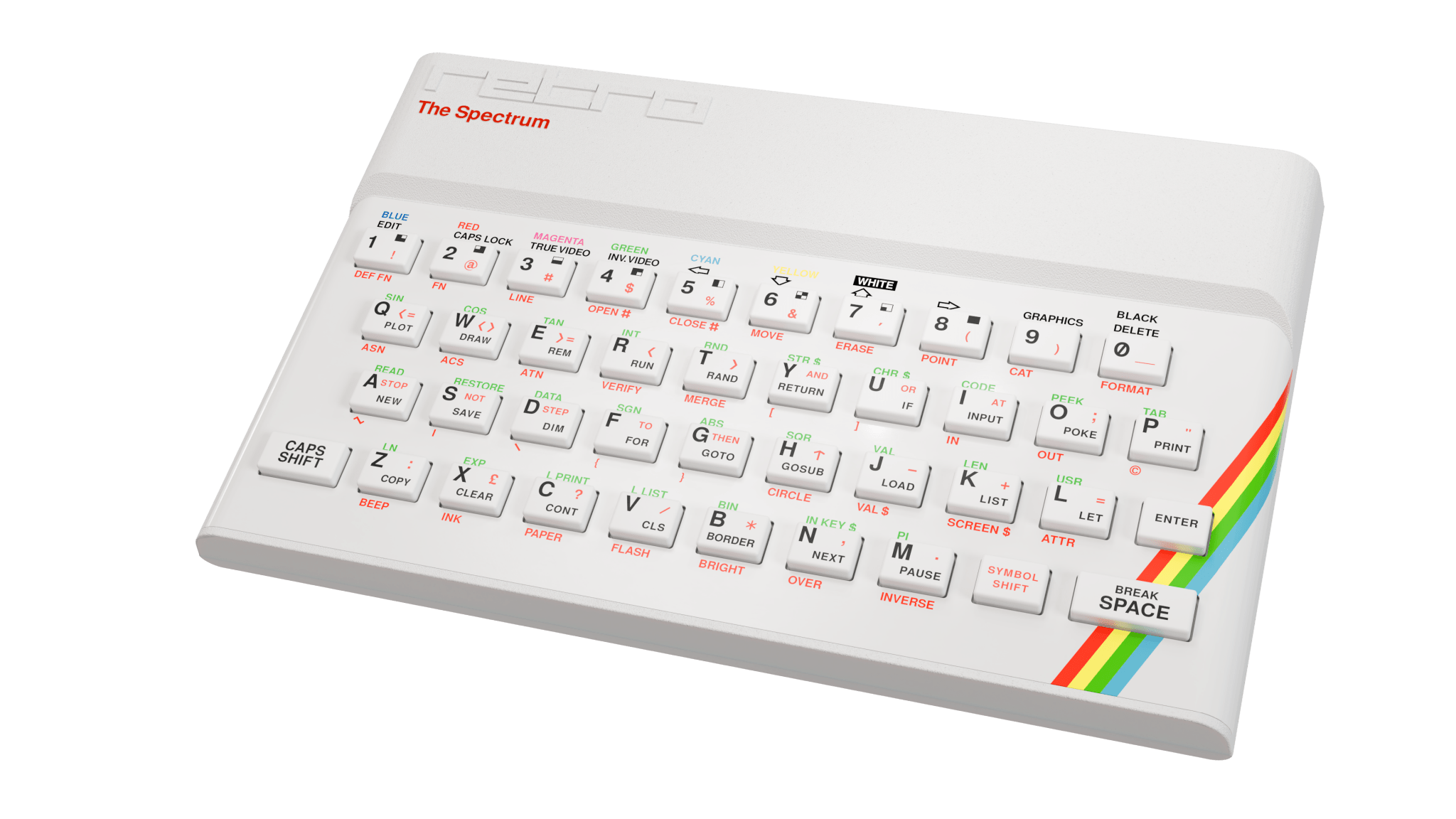 The Spectrum White Edition - Console - Retro Games - Shop Just for Games