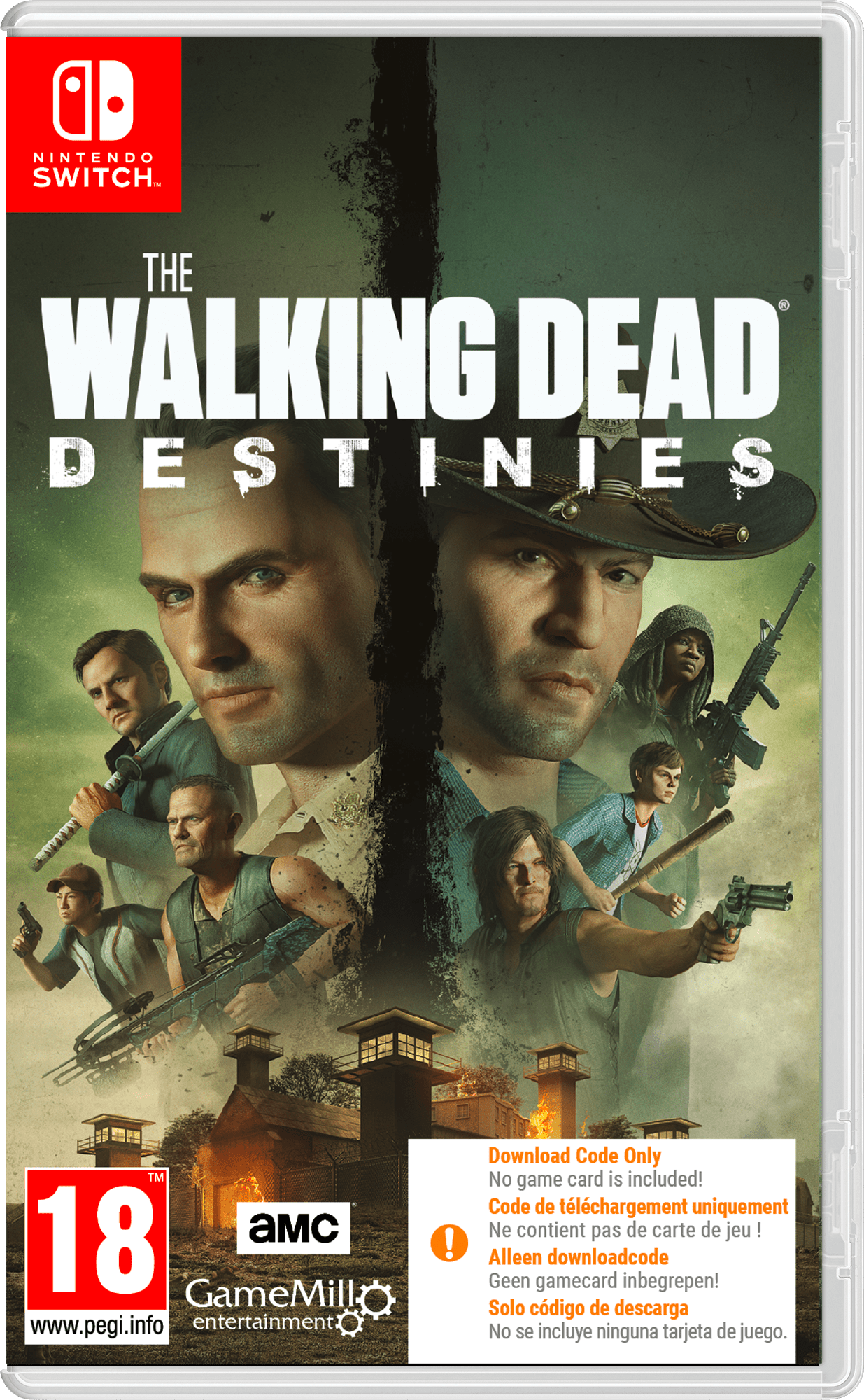 The Walking Dead Destinies Nintendo SWITCH (Code de téléchargement) - Jeux Vidéo Code de Téléchargement - GAMEMILL - Shop Just for Games