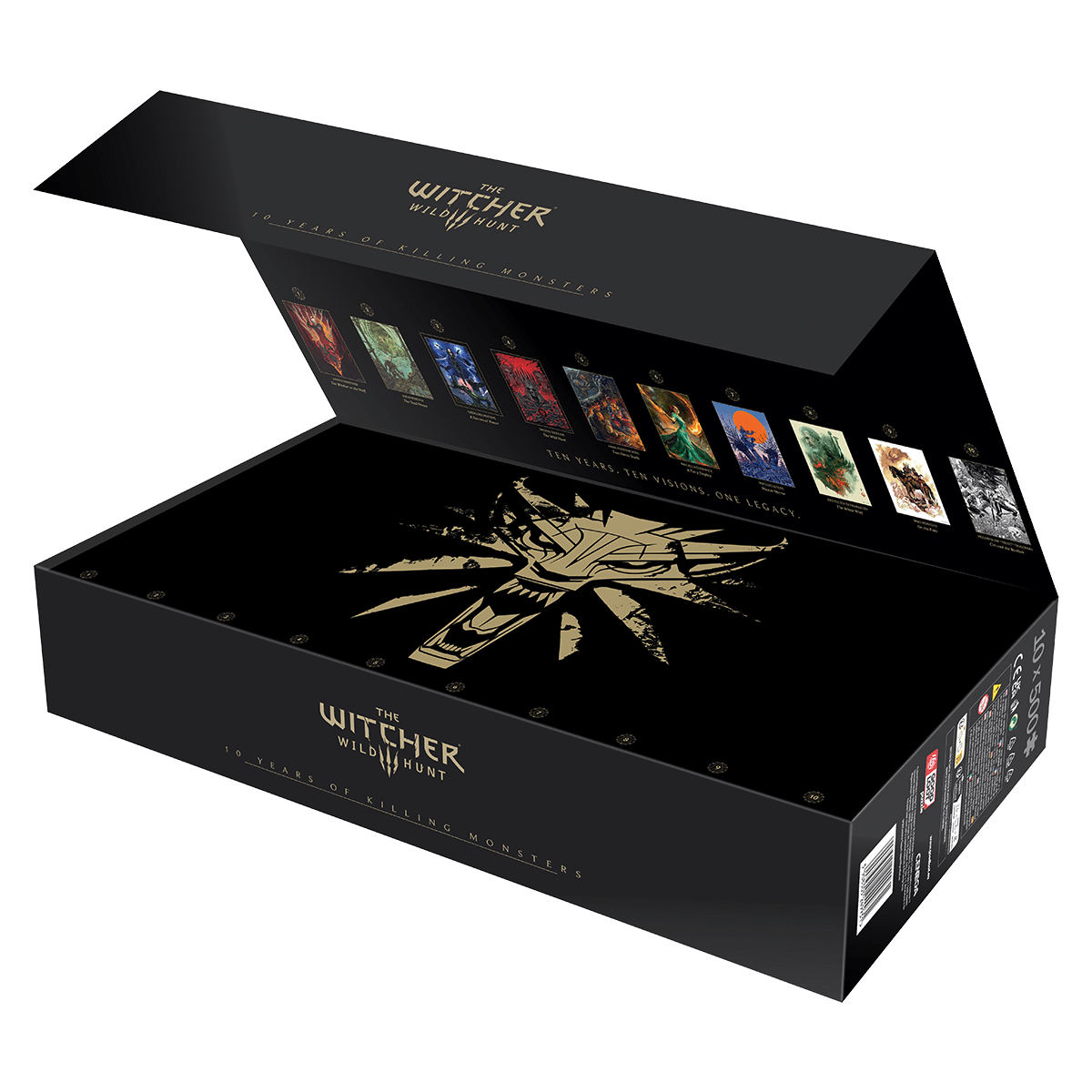 The Witcher 3: Wild Hunt 10th Anniversary Puzzle Collection 10x500 - Puzzles - CENEGA - Shop Just for Games